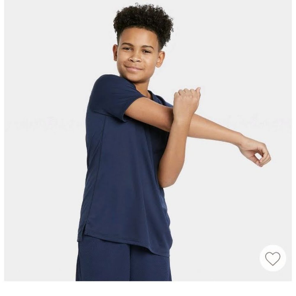 Boys' Performance T-Shirt Navy S